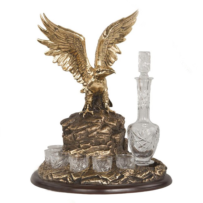 Питейный набор «Орел на скале» Питейный набор «Орел на скале»