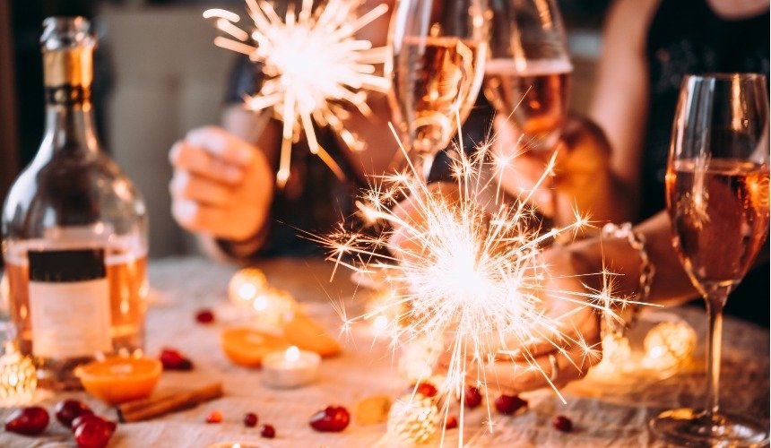 Новогодний стол 