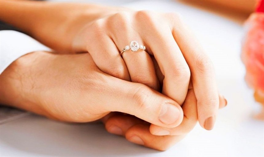 ладони кольцо