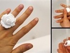 Мыло в форме женского кольца