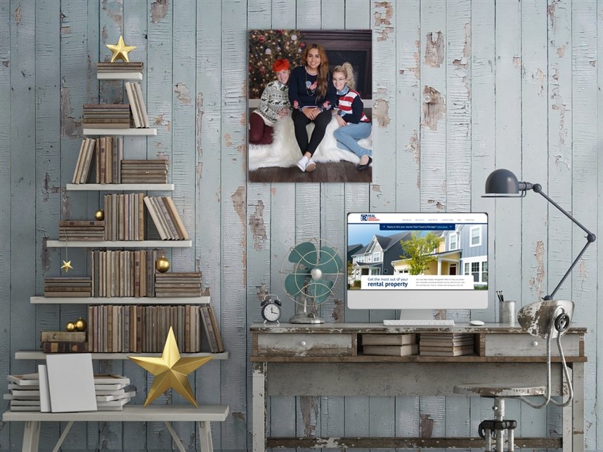 Книжная елка на полках