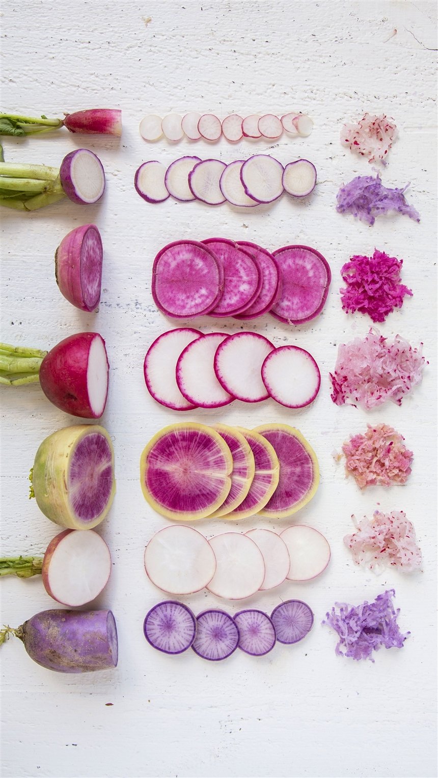 Дайкон и редис