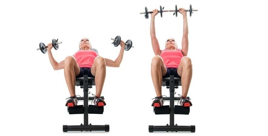 Жим под углом Жим под углом