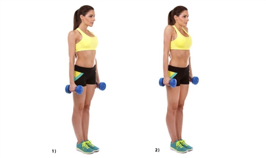 Шраги с гантелями Шраги с гантелями