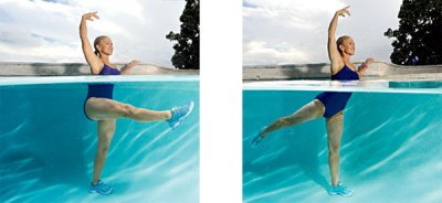 Упражнения для мышц ног в воде thumbnail