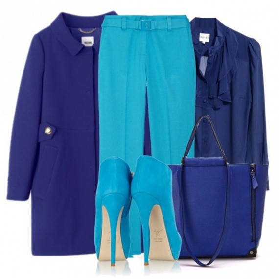 синий синий