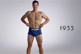 Эволюция мужских купальников за 100 лет и 3 минуты: ВИДЕО