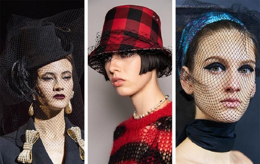 Шляпки с вуалью Шляпки с вуалью