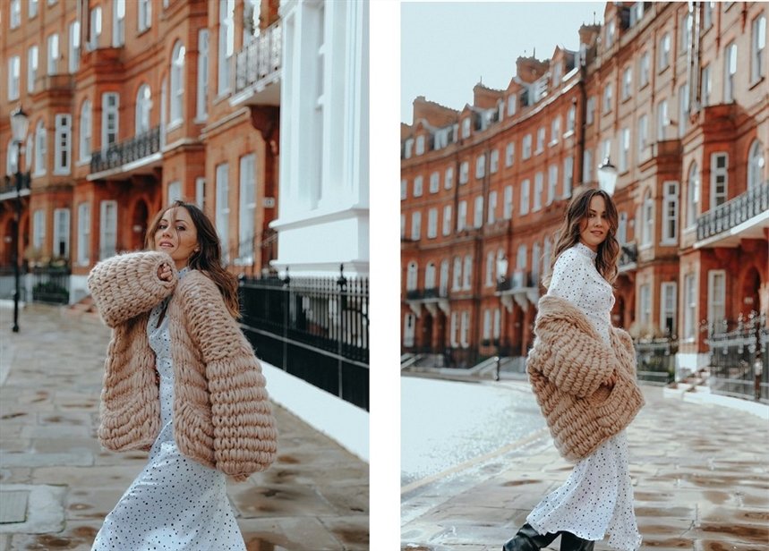 Кофта с крупной вязкой Кофта с крупной вязкой