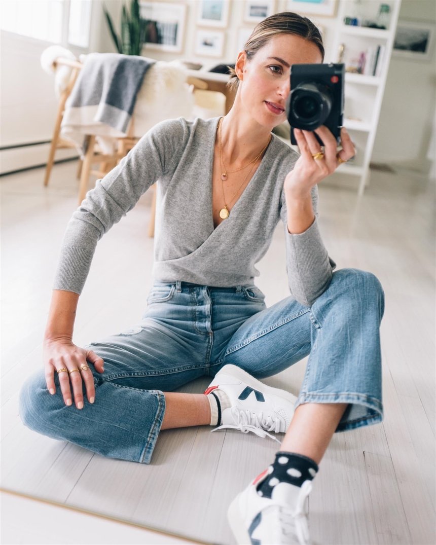 Свитер с запахом