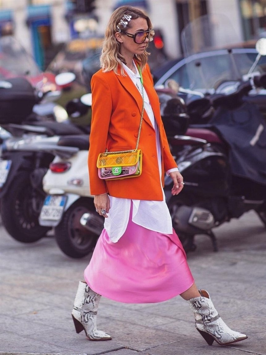 Модные луки с рубашкой на осень-зиму 