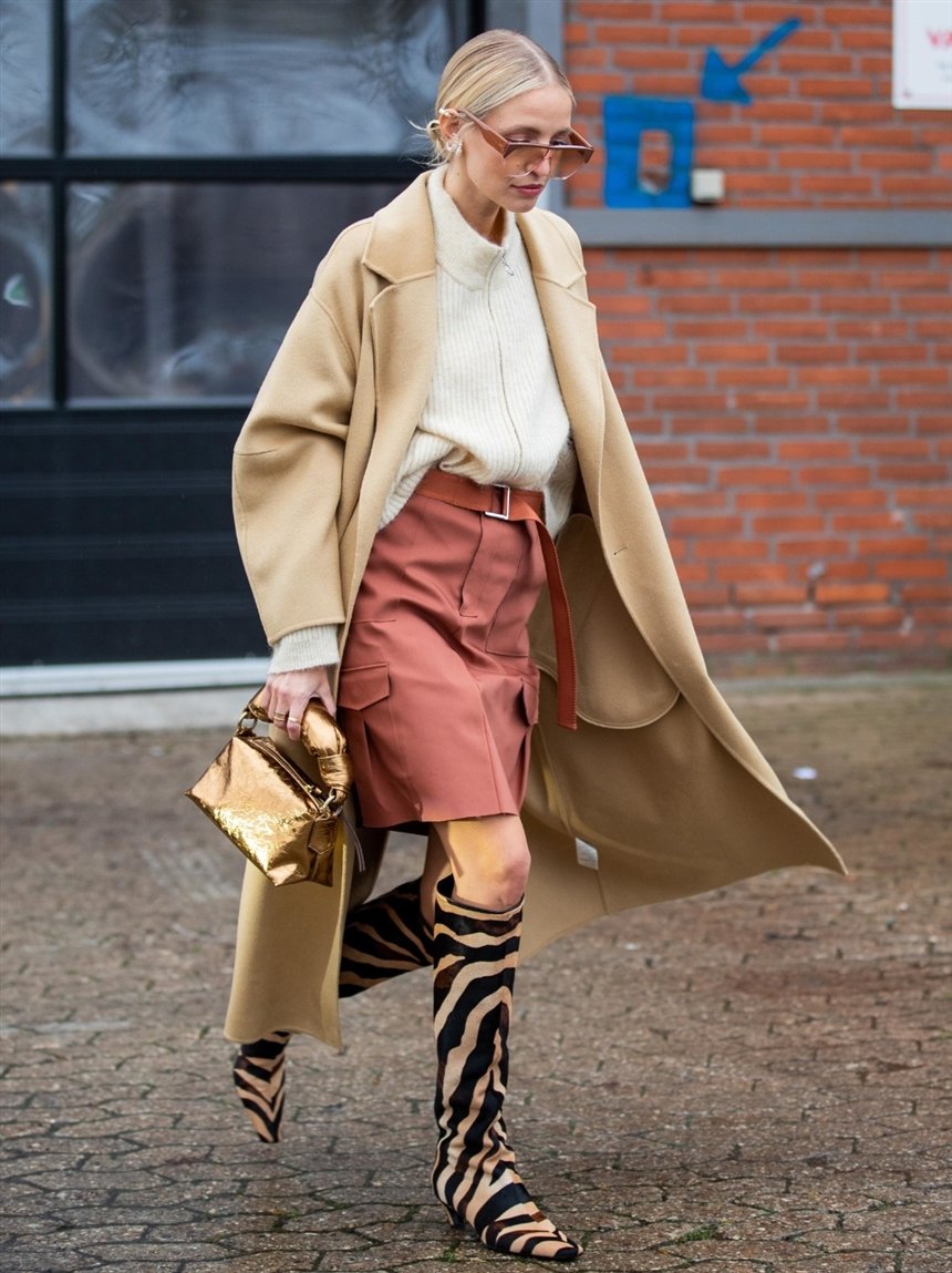 Образы с бежевым пальто Образы с бежевым пальто