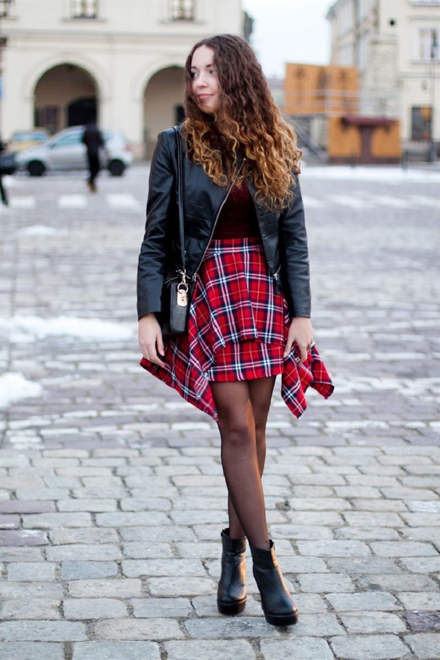 Гольф и многослойная юбка Гольф и многослойная юбка