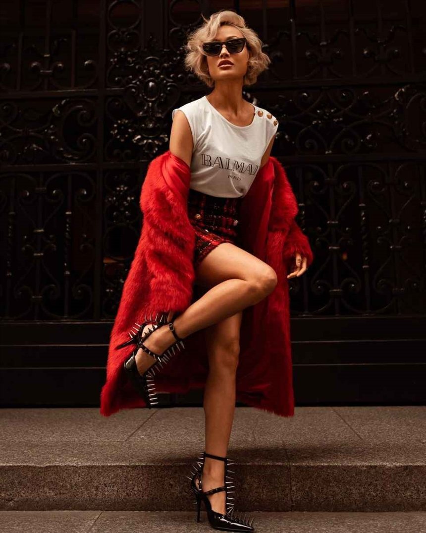 Красная шубка