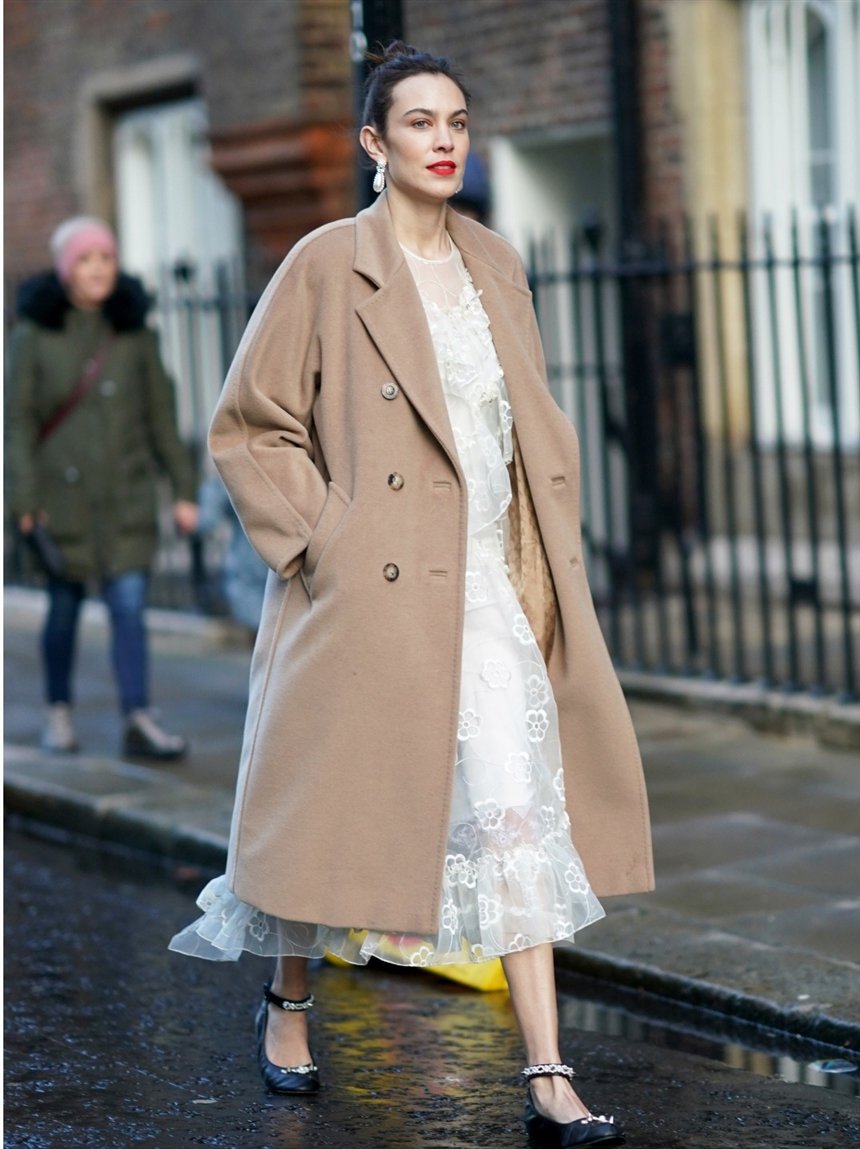 Образы с бежевым пальто Образы с бежевым пальто