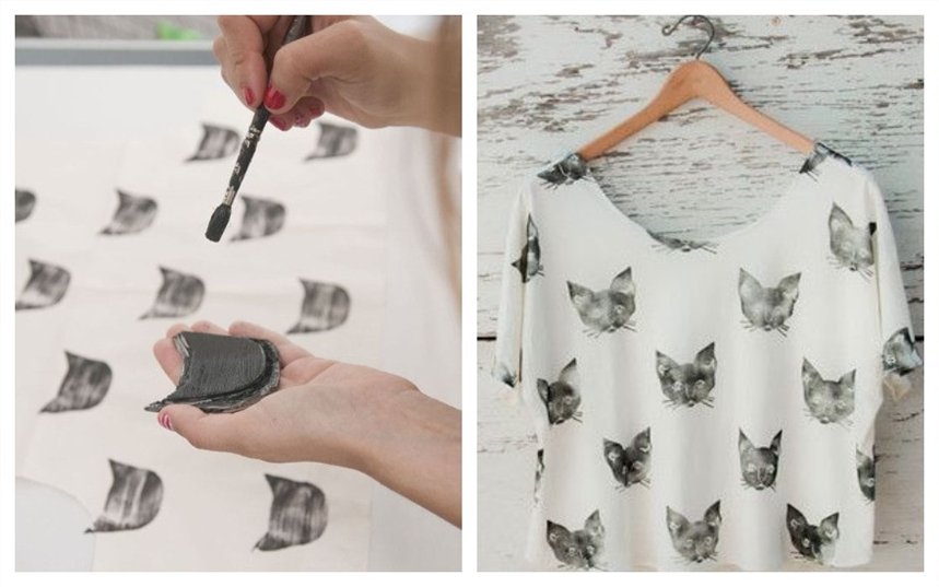 Футболка с принтом Футболка с принтом