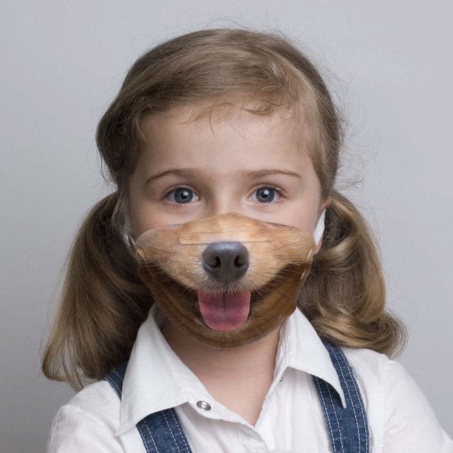 Детская противовирусная маска