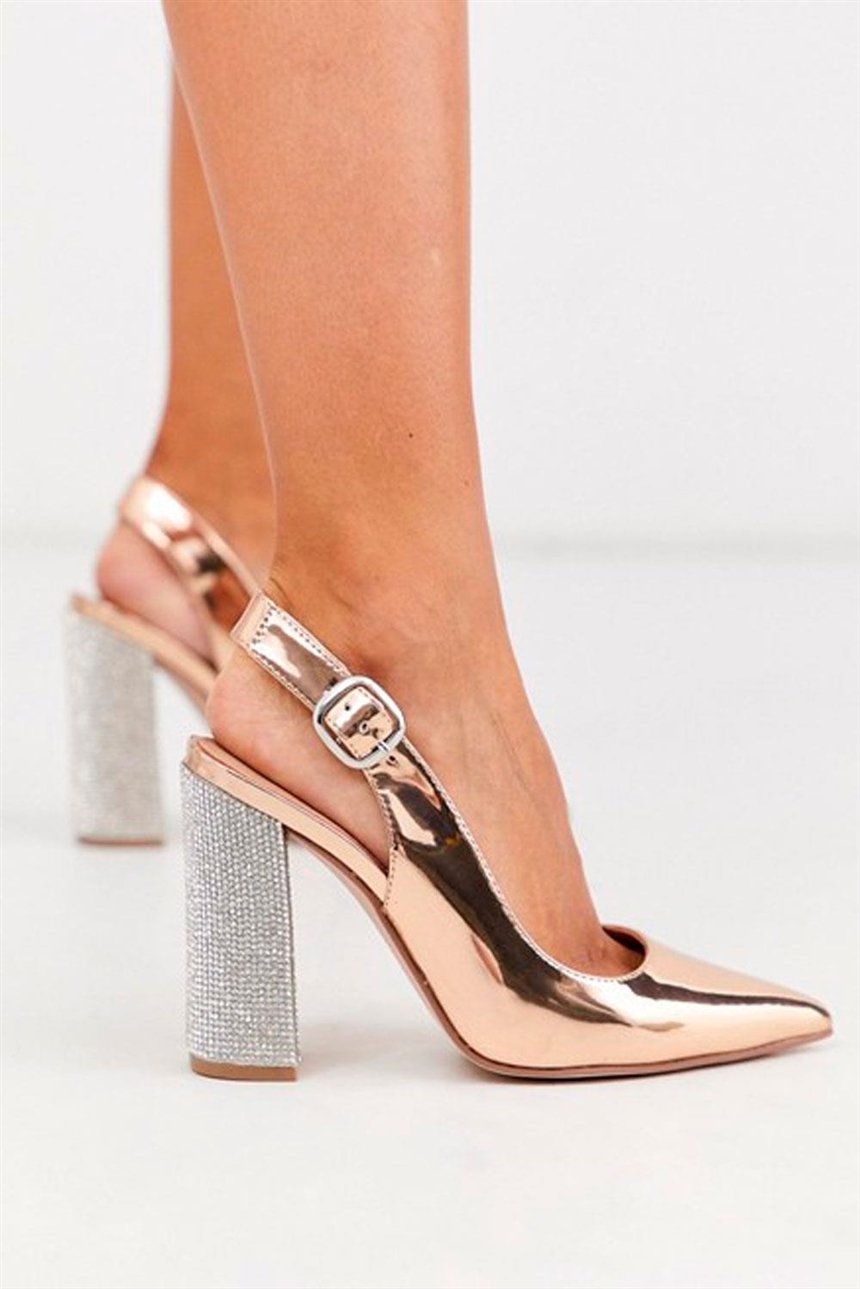 Блестящие туфли