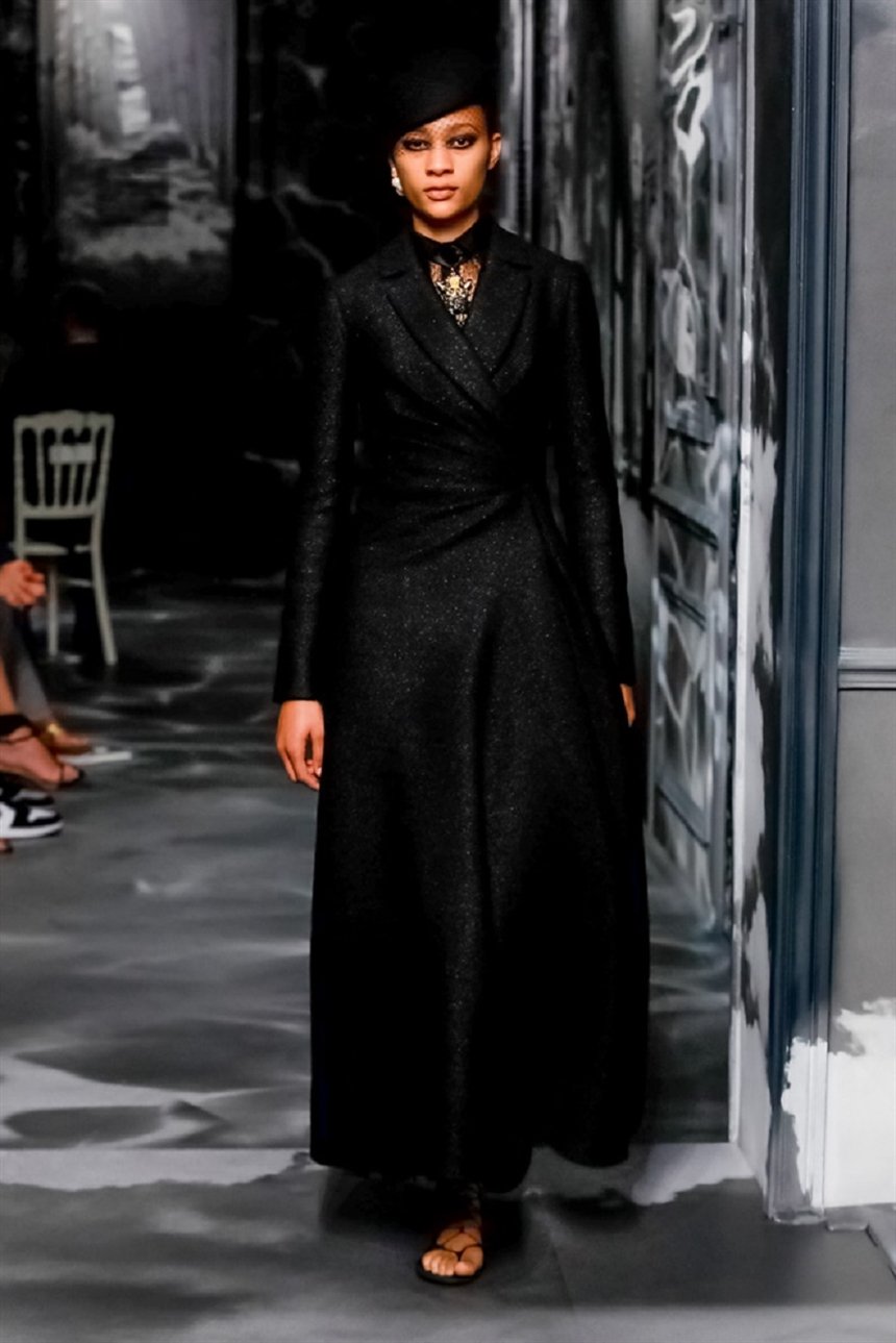 Пальто с запахом