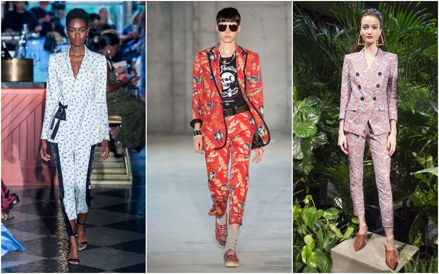 Костюмы с узорами Костюмы с узорами