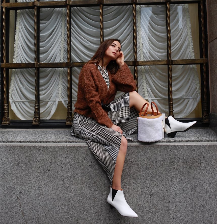 Сумка с мехом или шерстью Сумка с мехом или шерстью