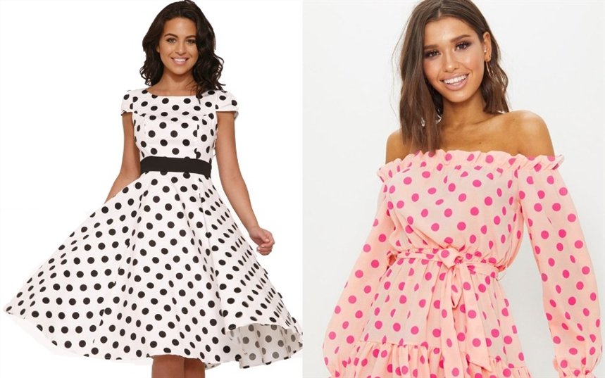 Одежда в горошек