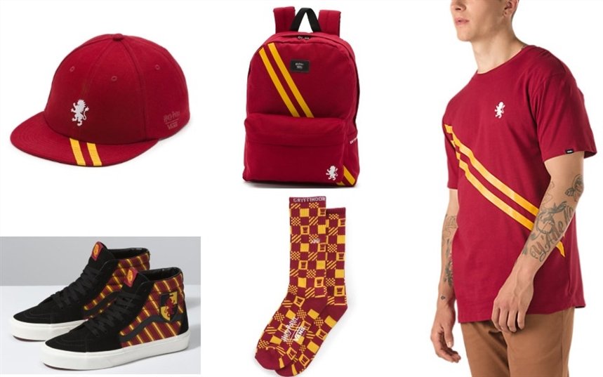 Одежда с символикой Гриффиндора Одежда с символикой Гриффиндора