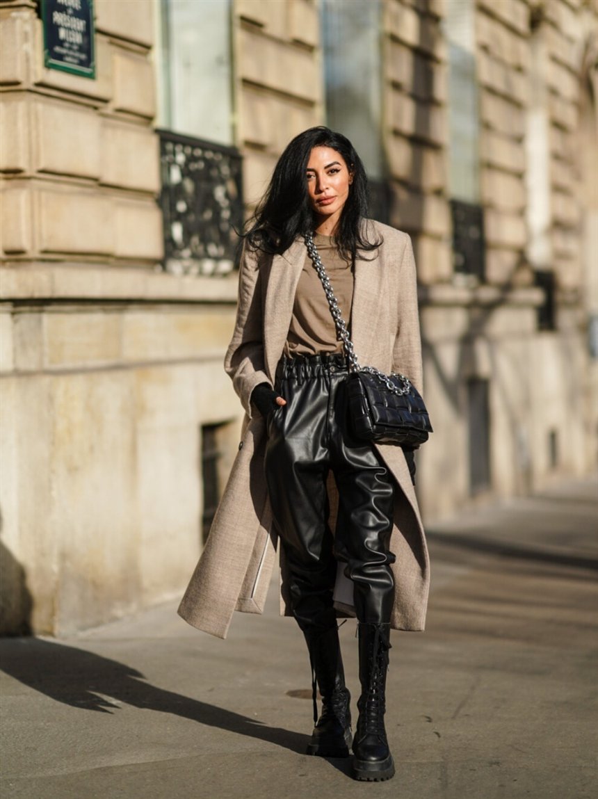 Образы с бежевым пальто Образы с бежевым пальто