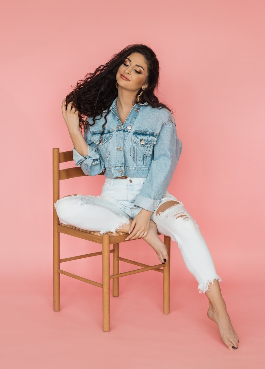 Стильная девушка Стильная девушка