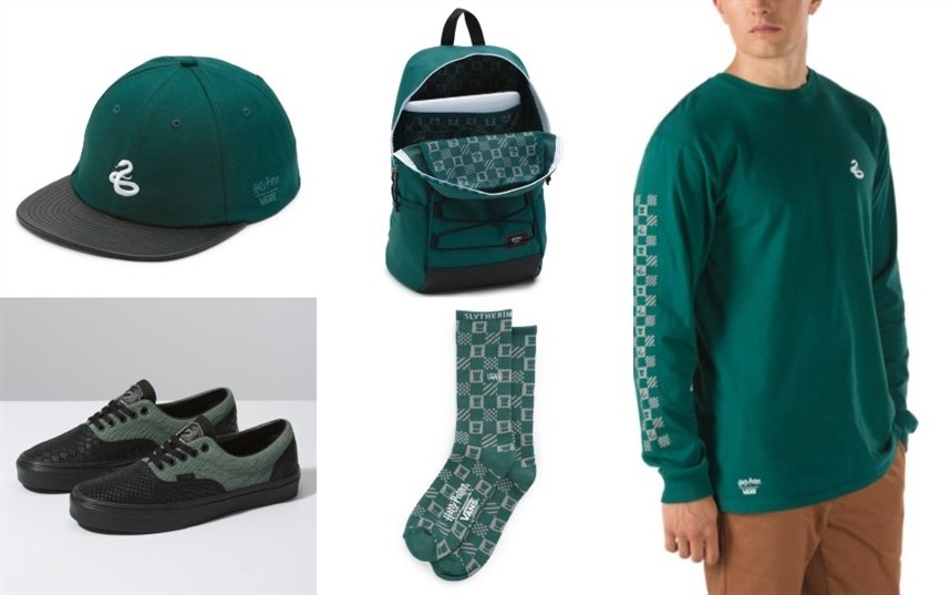 Одежда с символикой Слизерина Одежда с символикой Слизерина