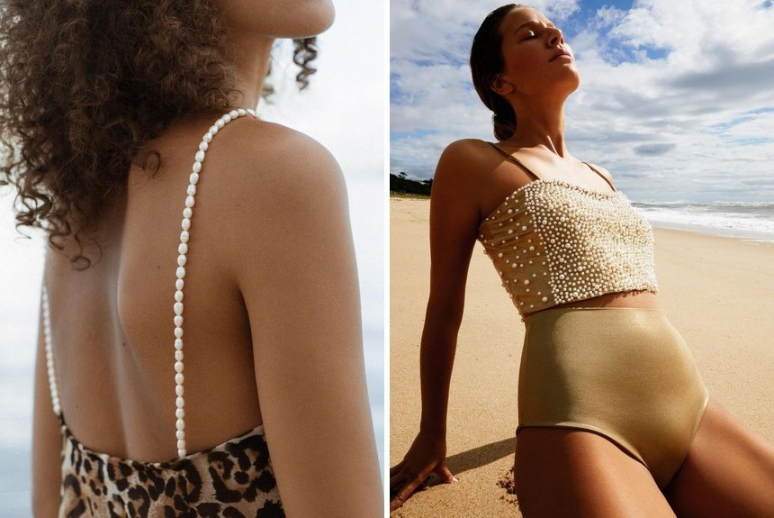 С жемчужными бусинами С жемчужными бусинами