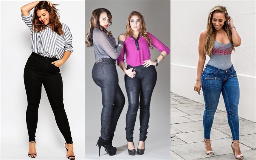 Темные джинсы