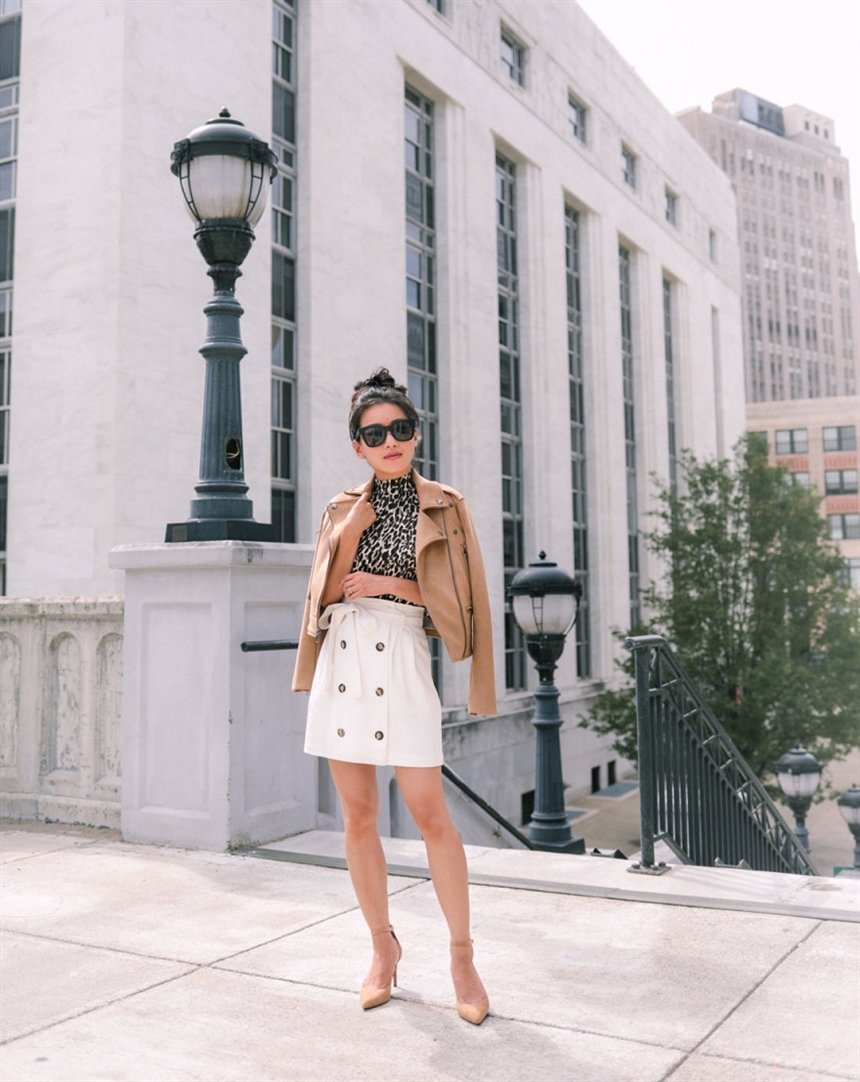 Гольф с животным принтом Гольф с животным принтом