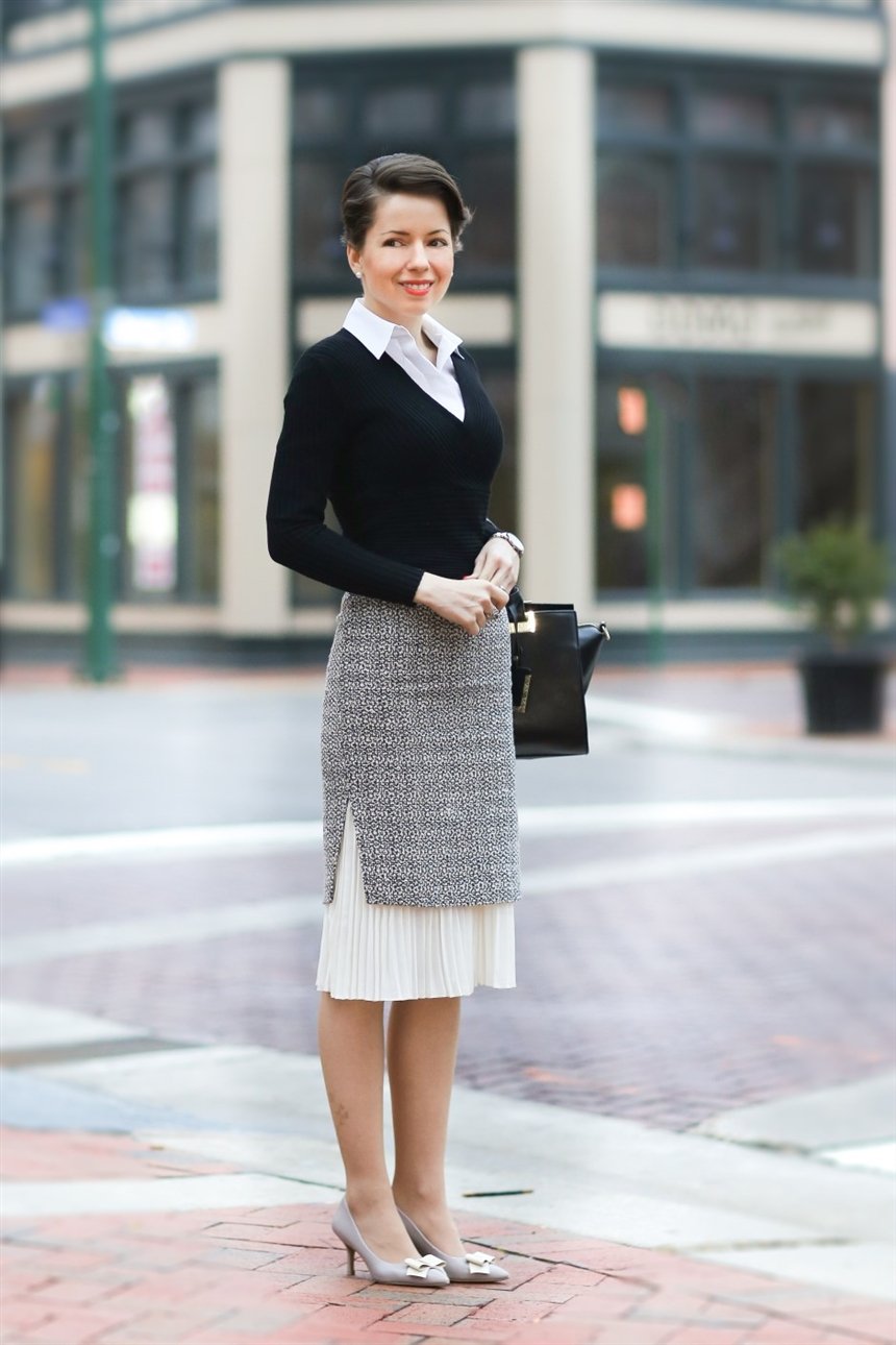 Юбка с плиссировкой Юбка с плиссировкой