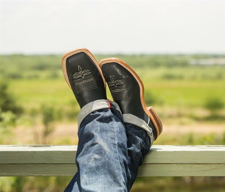 Квадратный носок