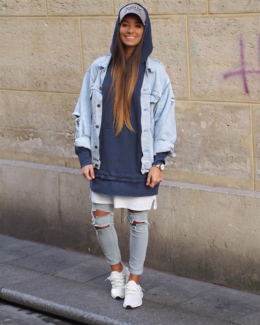 Многослойный спортивный стиль