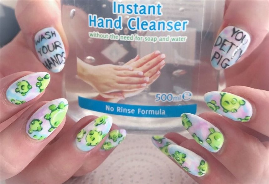 Антивирусный маникюр