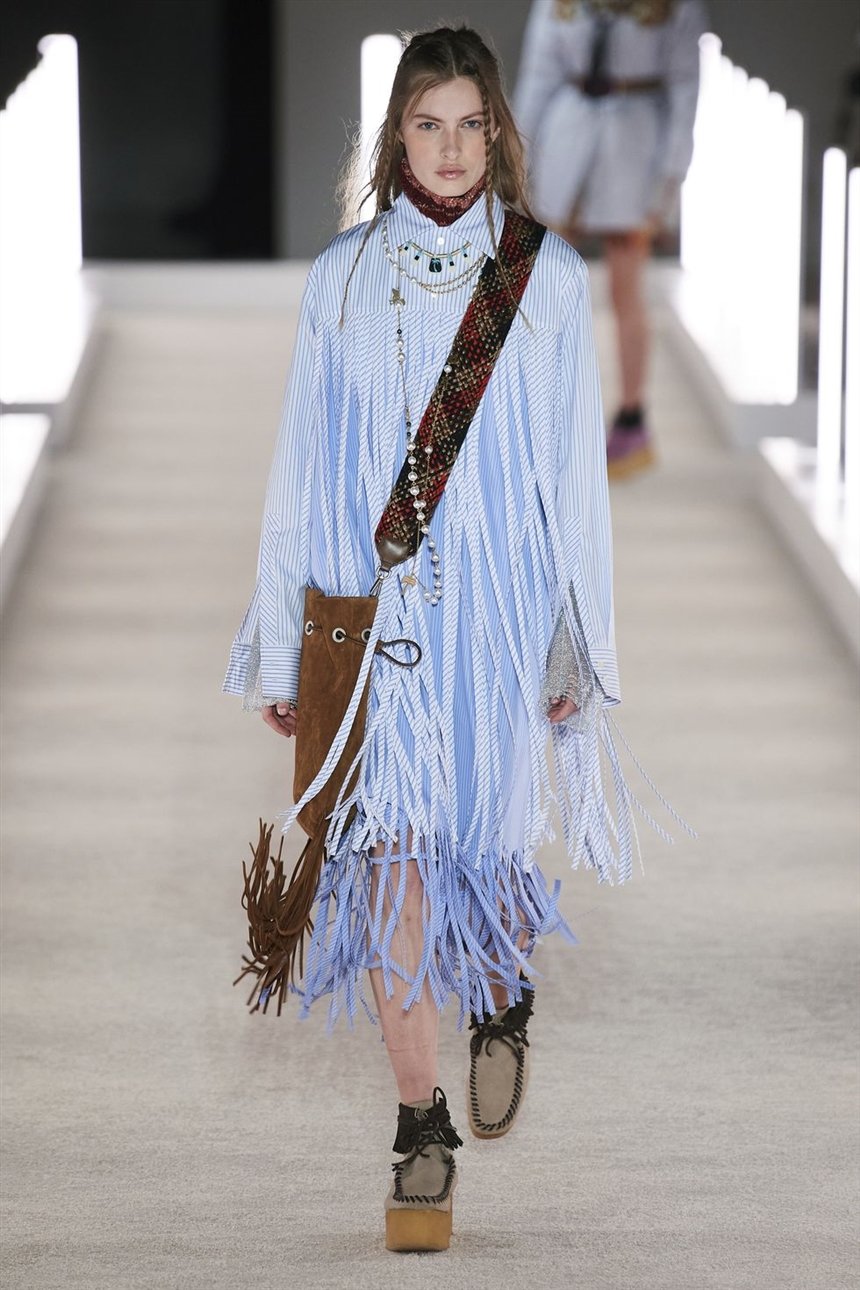 Длинная бахрома Длинная бахрома