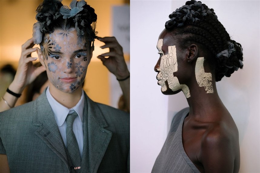 Скульптурные прически 