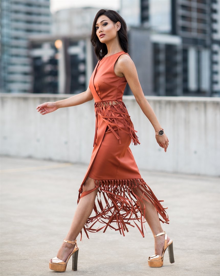 Жилетка и юбка с запахом