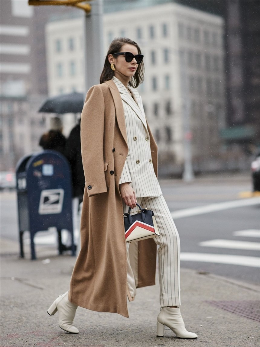 Образы с бежевым пальто Образы с бежевым пальто