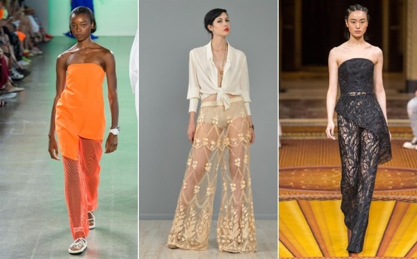 Прозрачные брюки Прозрачные брюки