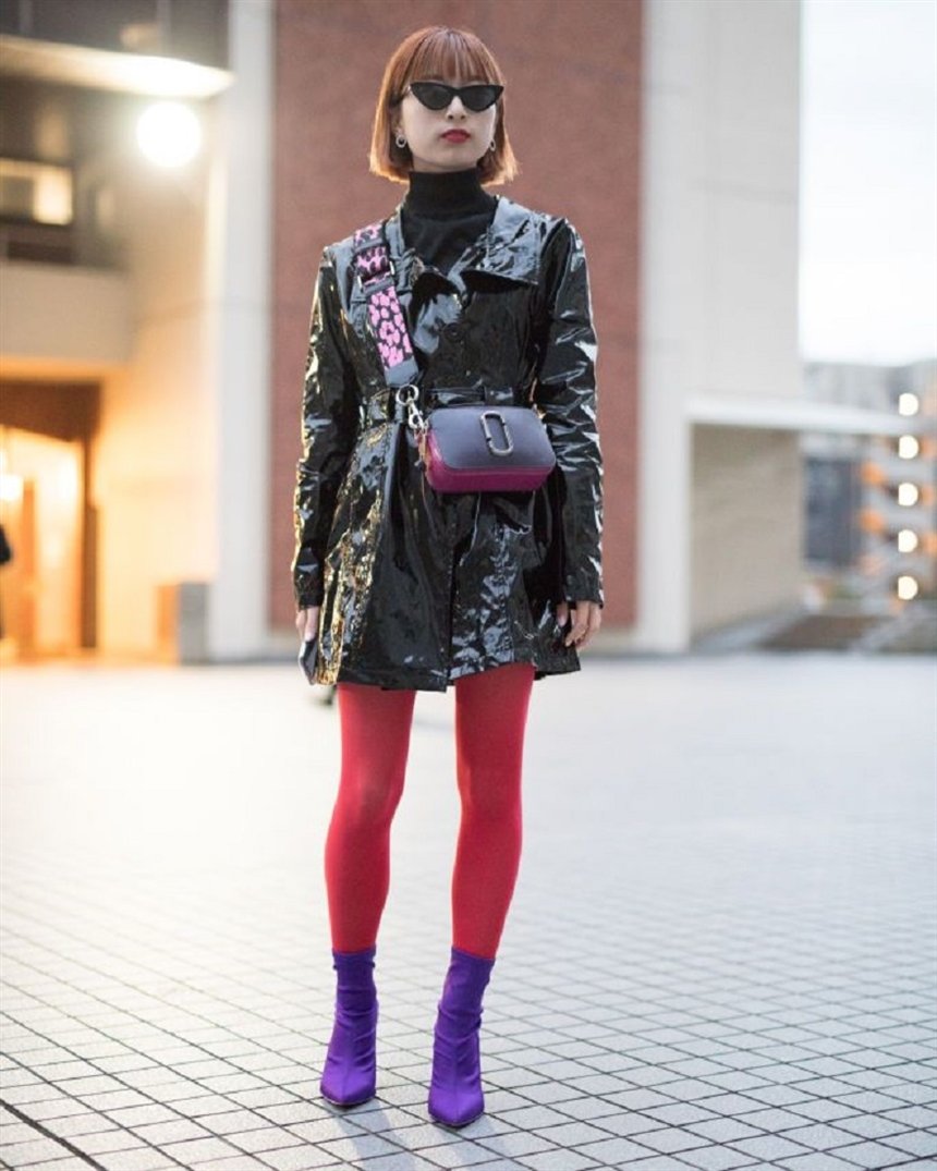 Японский стристайл с плащом