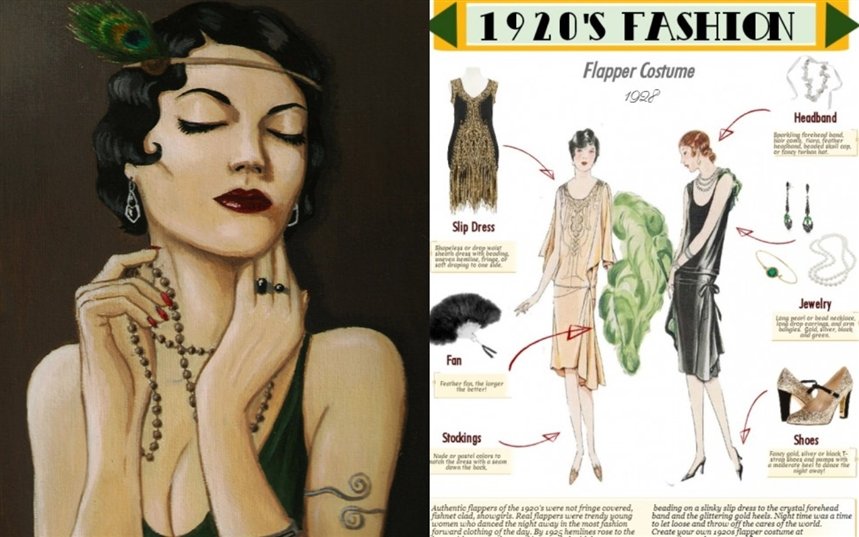 Аксессуары 1920 годов Аксессуары 1920 годов