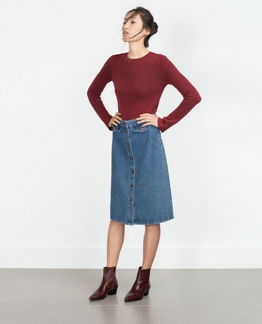 джинсовая юбка