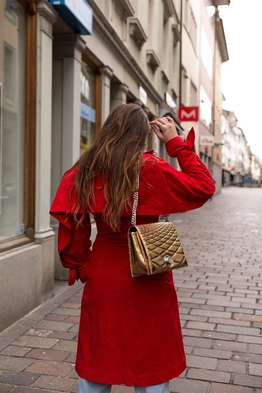 Сумка с металлическим блеском Сумка с металлическим блеском