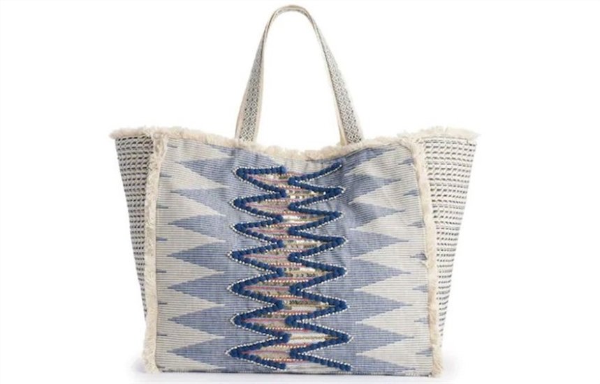 Сумка с зигзагом