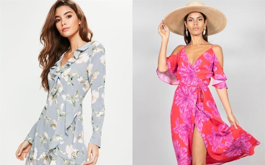 Одежда с цветочным принтом