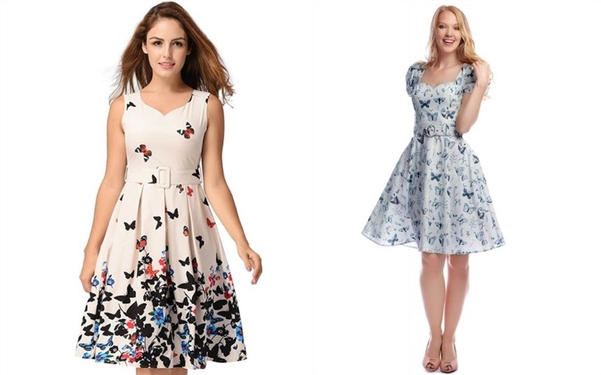 Одежда с бабочками