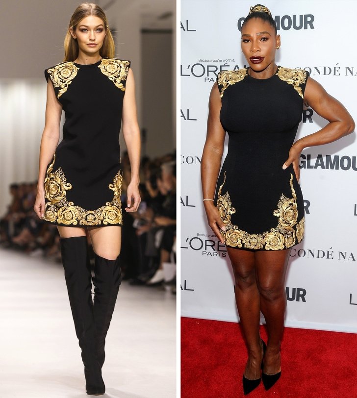 Джиджи Хадид и Серена Уильямс Джиджи Хадид и Серена Уильямс